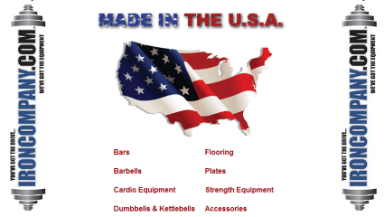 eshop at Iron Company's web store for Made in America products